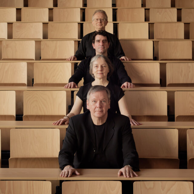 Concert with two pianos and two drums