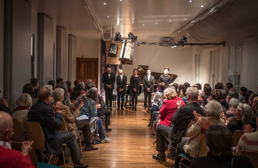 Young Master pianists of the Karlsruhe University of Music